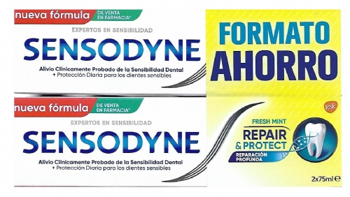 Sensodyne Repair & Protect Fresh Mint - Duplo 2 x 75 ml