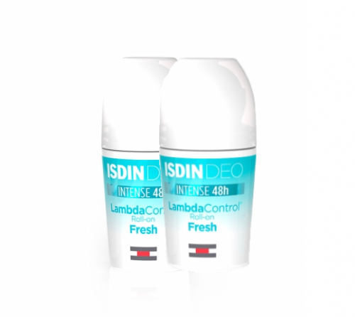 Isdin Deo Lambda Control Roll-On Sin Alcohol 48h 50 ml - Duplo 2 x 50 ml