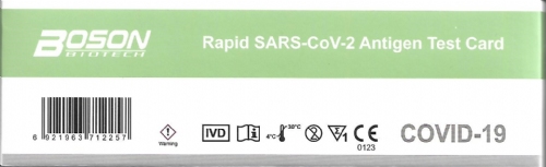 Test Nasal de Autodiagnóstico de Antígenos Sars-cov-2 - Xiamen Boson Biotech 1 test