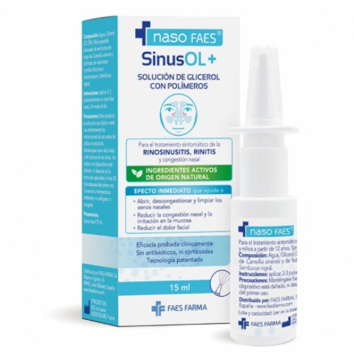 Naso faes sinusol+ (1 spray nasal 15 ml)