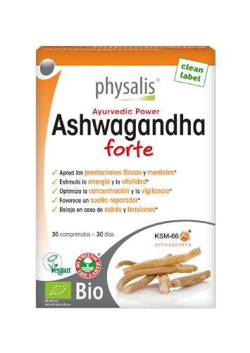 Ashwagandha forte 30 comprimidos Physalis