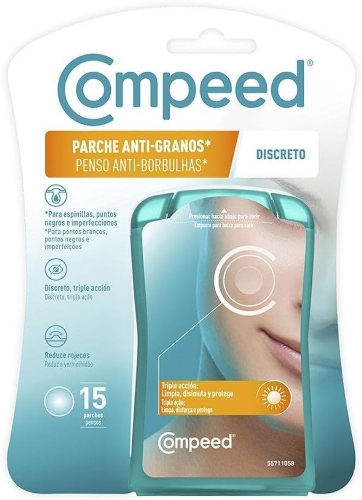 Compeed Parche Antigranos Ddiscreto 15 unidades