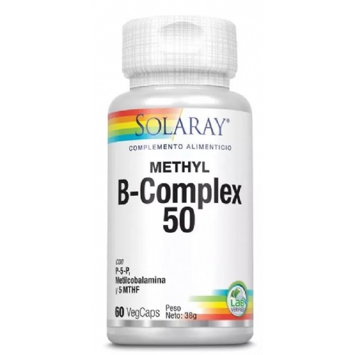 Methyl b complex 60 capsulas solaray