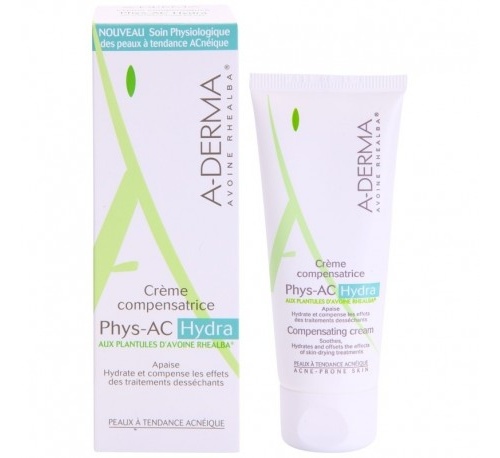 A-Derma Phys-AC Hydra Crema Hidratante Compensadora 40 ml