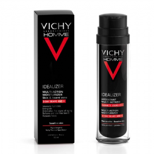 VICHY HOMME IDEALIZER HIDRA PIEL Y BARBA 50ML