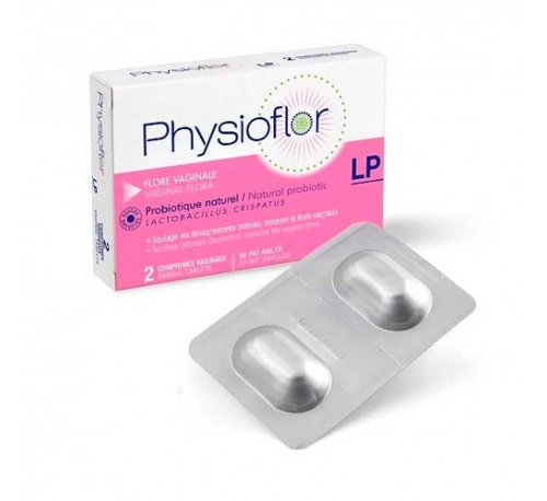 Physioflor LP 2 comprimidos vaginales