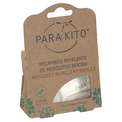 Para`kito pulsera repelente insectos (recambio 2 pastillas)