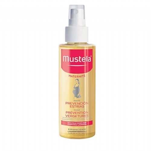 Mustela 9 meses aceite estrias (spray 105 ml + estuche)