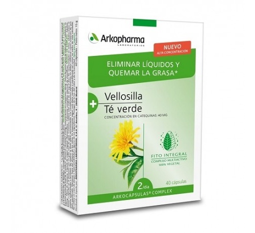 Arkopharma te verde y vellosilla arkocapsulas complex (40 caps)