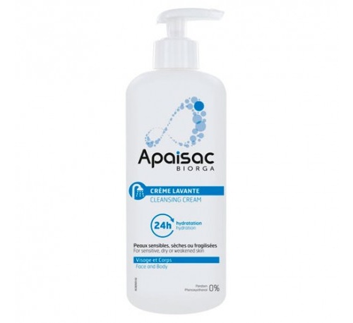 Apaisac biorga emulsion limpiadora hidratante 24 - bailleul-biorga (400 ml)