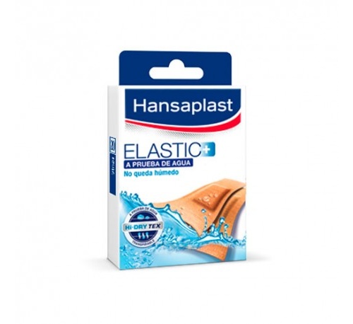 Hansaplast elastic resistente al agua - aposito adhesivo (10 u)