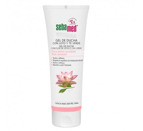 Sebamed gel de ducha con loto y te verde (250 ml)