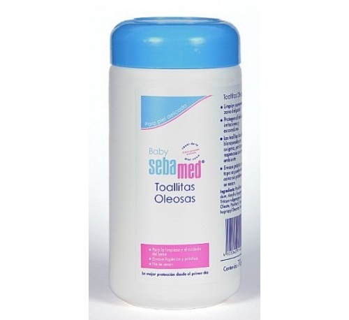 Sebamed baby toallitas oleosas (70 toallitas)