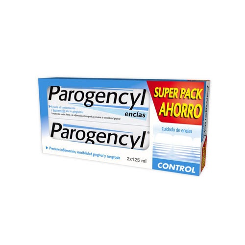 Parogencyl control pasta dental (duplo 125  ml 2 u + 1 cepillo)