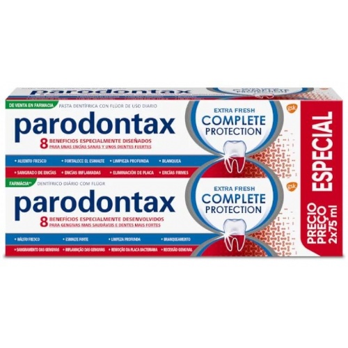 Parodontax complete protection extra fresh (2 envases 75 ml)