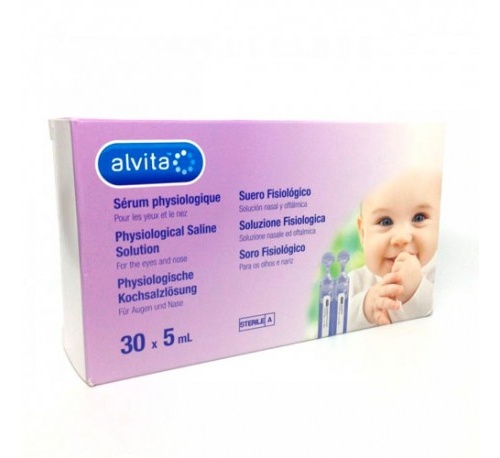 Alvita suero fisiologico esteril aerosolterapia