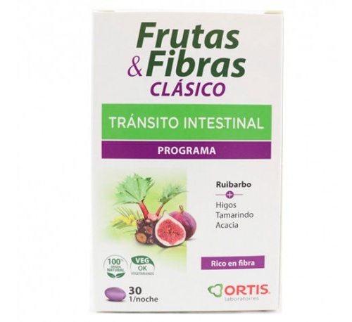 Frutas y fibras clasico (30 comprimidos)