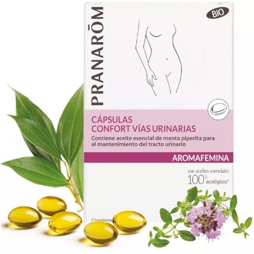 Aromafemina confort vias urinarias bio (30 capsulas)