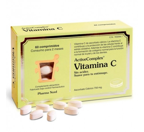 Activecomplex vitamina c ascorbato calcico (60 comprimidos)