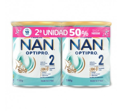 Nan optipro 2 (duplo 2 x 800 g)