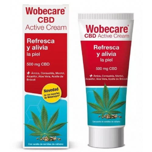 Wobecare cbd active cream (1 tubo 100 ml)