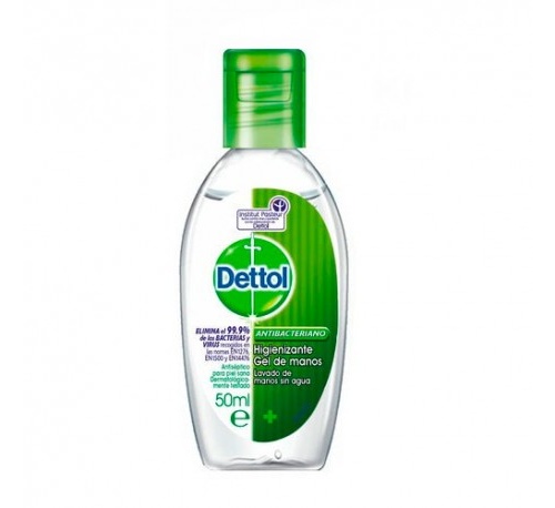 DETTOL GEL DESINFE MANOS 50 ML