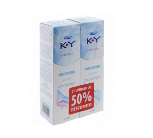 K-y gel - lubricante hidrosoluble intimo (75 ml 2 unidades)