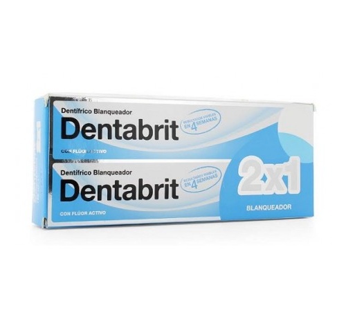 Dentabrit blanqueador (2 tubos 125 ml)