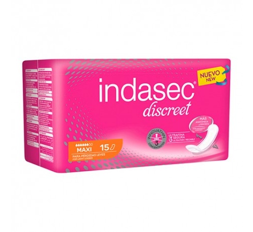 INDASEC DISCREET MAXI 15 U