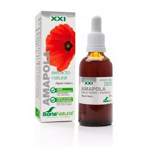 Amapola extracto 50ml soria natural