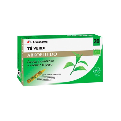 Te verde ampollas (20 viales)