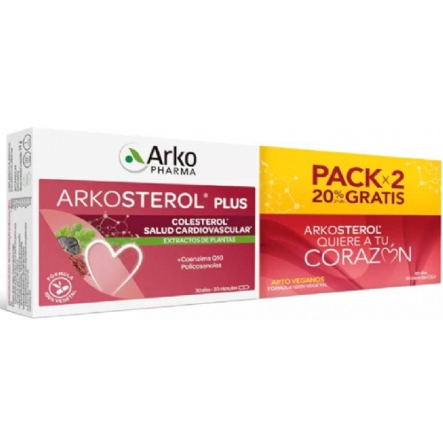 Arkosterol plus (2 envases 30 capsulas)