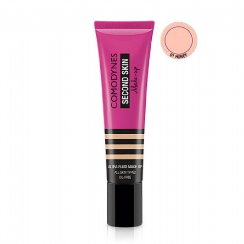 Comodynes Second Skin Maquillaje Fluido 01 Honey 30 ml