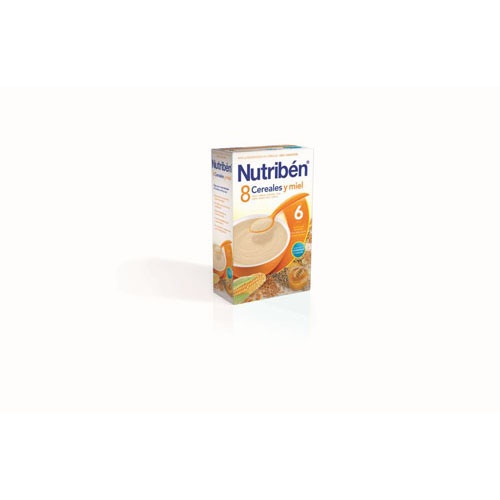 Nutriben 8 cereales y miel (600 g)