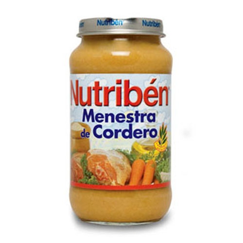 Nutriben menestra de cordero (potito grandote 250 g)