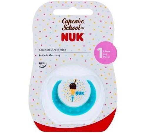 Chupete latex - nuk cupcakes (t-1)