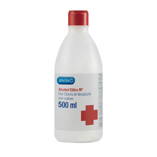 ALVITA ALCOHOL ETILICO 96 500