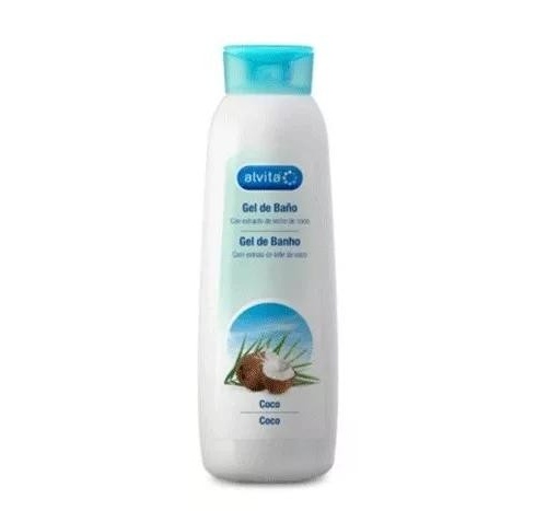 Alvita gel de baño coco (1 envase 750 ml)