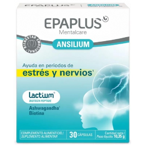 Epaplus mentalcare ansilium (30 capsulas)