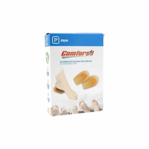 Talonera con cazoleta - comforsil silicona (t- med 2 u)