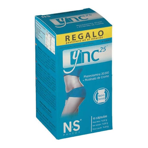 Ync 25 capsulas blandas (15 caps)