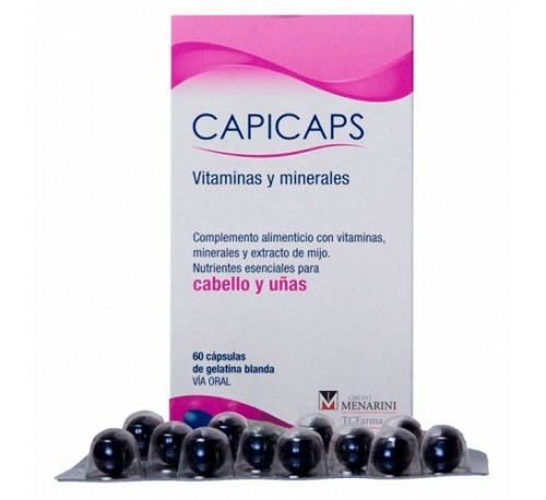 Capicaps caps gelatina blanda (60 caps)