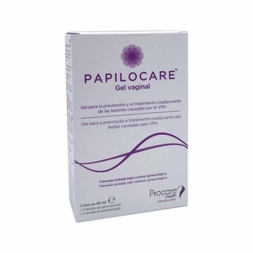 Papilocare gel vaginal (2 tubos x 40 ml)