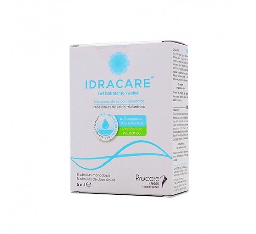 Idracare gel hidratante vaginal (8 canulas monodosis 5 ml)