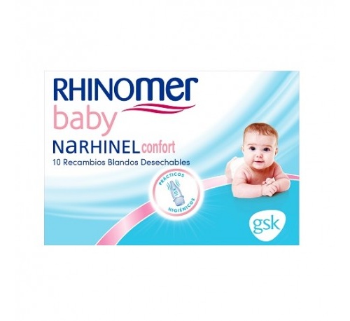 Narhinel confort aspirador recambio (10 blando desechable)