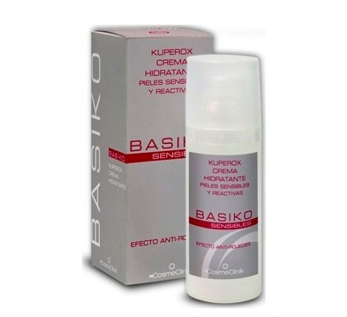 BASIKO KUPEROX CREMA HIDRATANTE - COSMECLINIK (DOSIFICADOR 50 ML)