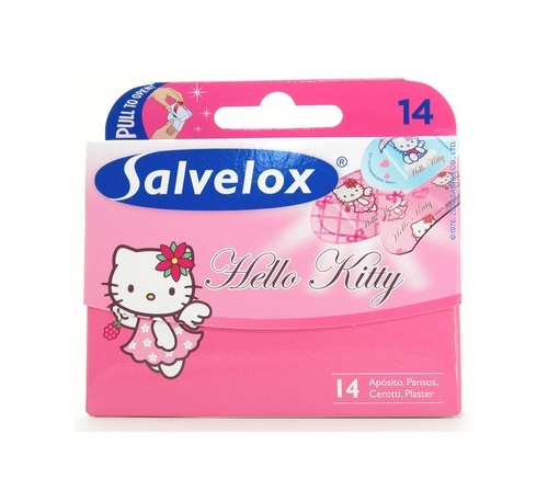 Salvelox - aposito adhesivo (hello kitty 14 u)