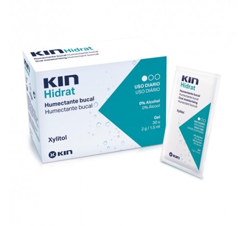 Kin hidrat gel humectante bucal (2 g 30 sobres)