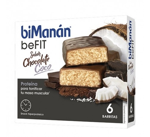 Bimanan beFit 6 Barritas Chocolate-Coco 