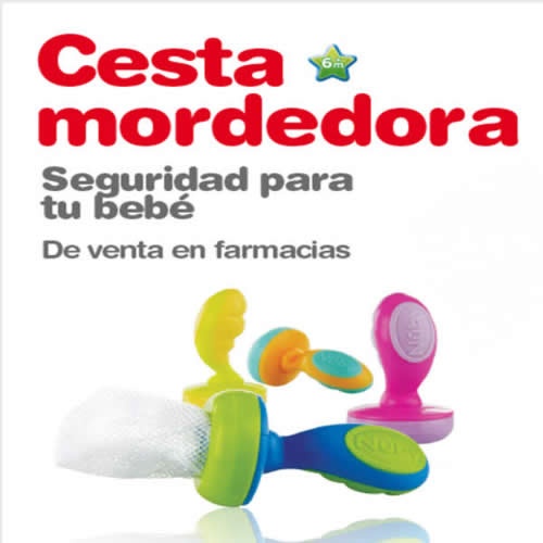 Cesta mordedor - nuby